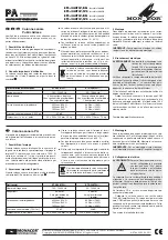 Предварительный просмотр 2 страницы Monacor ETS-340TW/BN Quick Manual