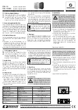 Предварительный просмотр 1 страницы Monacor EUL-10 Manual