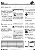 Preview for 2 page of Monacor EUL-2/SW Manual