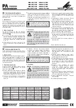 Предварительный просмотр 3 страницы Monacor EUL-30/SW Operating Instructions