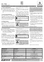 Monacor EUL-75-WS Manual предпросмотр