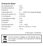 Предварительный просмотр 4 страницы Monacor EX-1W Instructions Manual