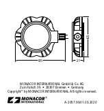 Предварительный просмотр 8 страницы Monacor EX-1W Instructions Manual