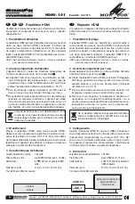 Preview for 2 page of Monacor HDMI-101 Quick Manual