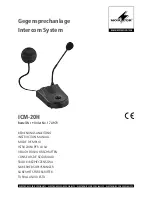 Monacor ICM-20H Instruction Manual preview