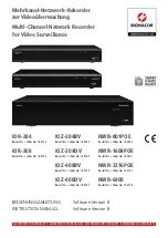 Preview for 1 page of Monacor IOR-204 Instruction Manual