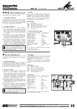 Предварительный просмотр 2 страницы Monacor IPA-10 Manual