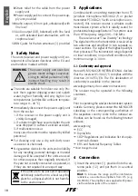 Preview for 10 page of Monacor JTS 25.7300 Instruction Manual