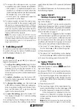 Preview for 11 page of Monacor JTS 25.7300 Instruction Manual