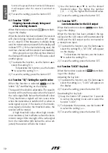 Preview for 12 page of Monacor JTS 25.7300 Instruction Manual