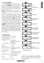 Preview for 15 page of Monacor JTS RU-8011D/5 Instruction Manual