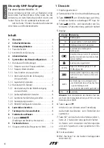 Preview for 4 page of Monacor JTS RU-8011DB/5 Instruction Manual