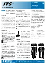 Preview for 2 page of Monacor JTS TG-10R-1 Manual