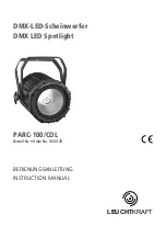Monacor Leuchtkraft 1000178 Instruction Manual preview