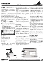 Monacor LNP-15 Operating Instructions Manual предпросмотр