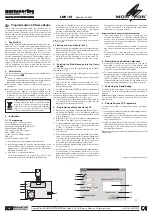 Preview for 2 page of Monacor LNP-15 Operating Instructions Manual