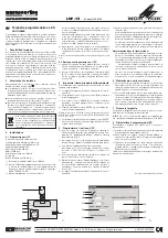 Preview for 4 page of Monacor LNP-15 Operating Instructions Manual