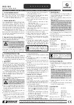 Monacor MCS-180 Quick Manual preview