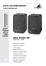 Preview for 2 page of Monacor MKA-40SET/SW Instruction Manual