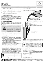 Предварительный просмотр 1 страницы Monacor NPL-302 Instructions