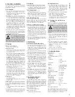 Preview for 5 page of Monacor PA-1200 Instruction Manual