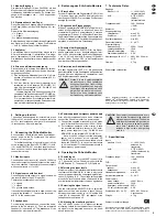 Preview for 5 page of Monacor PA-1200M Instruction Manual