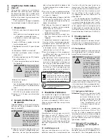 Preview for 8 page of Monacor PA-1450D Instruction Manual