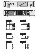 Предварительный просмотр 3 страницы Monacor PA-2240 Instruction Manual