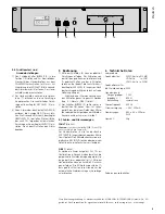 Preview for 5 page of Monacor PA-26FMU Instruction Manual