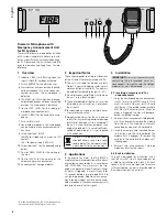 Preview for 6 page of Monacor PA-26FMU Instruction Manual