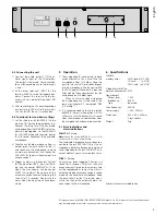 Preview for 7 page of Monacor PA-26FMU Instruction Manual