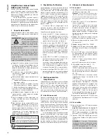 Preview for 8 page of Monacor PA-312DMP Instruction Manual