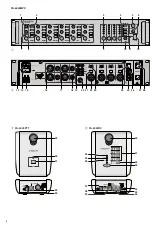 Предварительный просмотр 3 страницы Monacor PA-4000 RC Instruction Manual