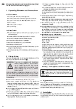 Предварительный просмотр 6 страницы Monacor PA-402 Instruction Manual