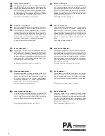 Preview for 2 page of Monacor PA-4150 Instruction Manual