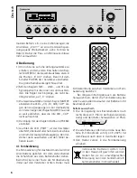 Preview for 6 page of Monacor PA-803DMP Instruction Manual