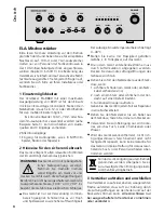 Preview for 4 page of Monacor PA-888D Instruction Manual