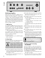 Preview for 6 page of Monacor PA-888D Instruction Manual