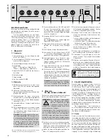 Preview for 4 page of Monacor PA-900DT Instruction Manual