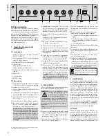 Preview for 8 page of Monacor PA-900DT Instruction Manual