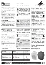 Предварительный просмотр 3 страницы Monacor PA ESP-232/SW Quick Start Manual