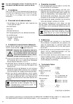 Предварительный просмотр 4 страницы Monacor PA TM-10 Instruction Manual