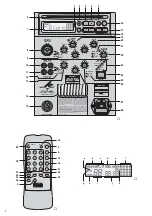 Предварительный просмотр 3 страницы Monacor PA TXA-730CD Instruction Manual