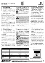 Предварительный просмотр 1 страницы Monacor PAB-6WP/WS Quick Manual