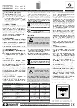 Предварительный просмотр 2 страницы Monacor PAB-6WP/WS Quick Manual