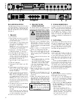 Preview for 4 page of Monacor SA-130DMP Instruction Manual