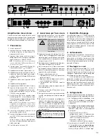 Preview for 13 page of Monacor SA-130DMP Instruction Manual