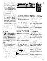 Preview for 23 page of Monacor SA-130DMP Instruction Manual