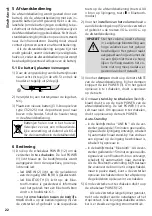 Preview for 22 page of Monacor SA-160BT Instruction Manual