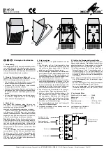 Preview for 1 page of Monacor SAG-24 Manual